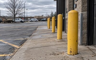 Commercial Bollard Installation in Kansas City: Where and Why Businesses Need Bollards